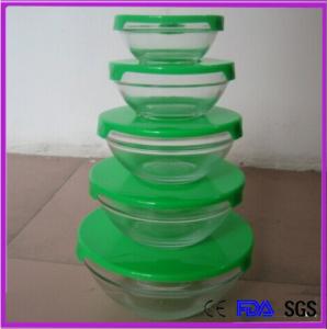 Heat Resistant Borosilicate Glass Food Container